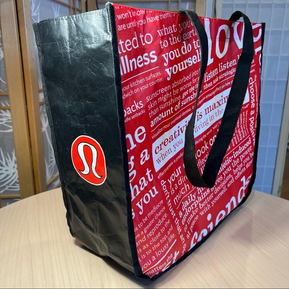 Lululemon Athletica: Shopping Bag 🛍 Measurements: H 14” x L 15" x W 6.25" - Picture 1 of 4